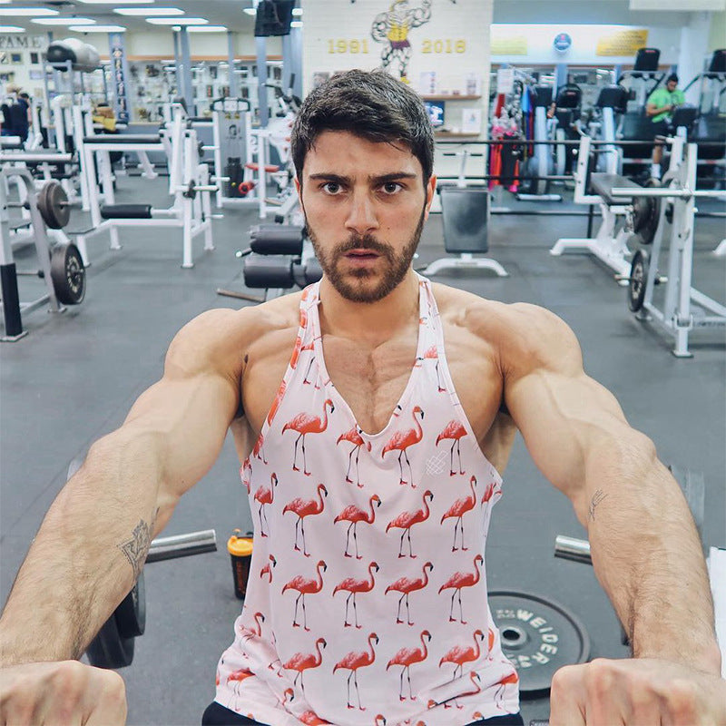 Men's Athletic Vest for Fitness and Sports